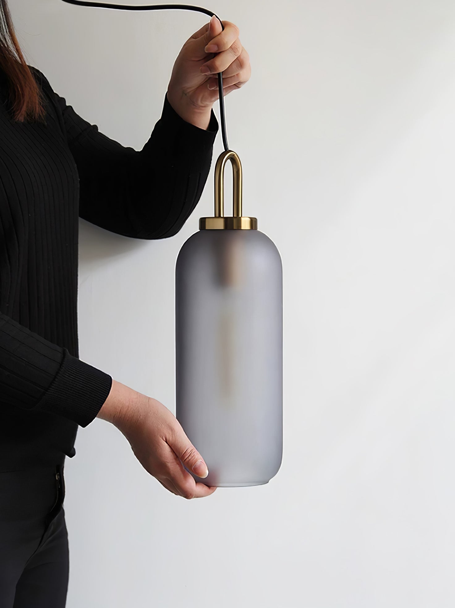 Lustra Pendant Lamp Pendulum Glass - Letslighting