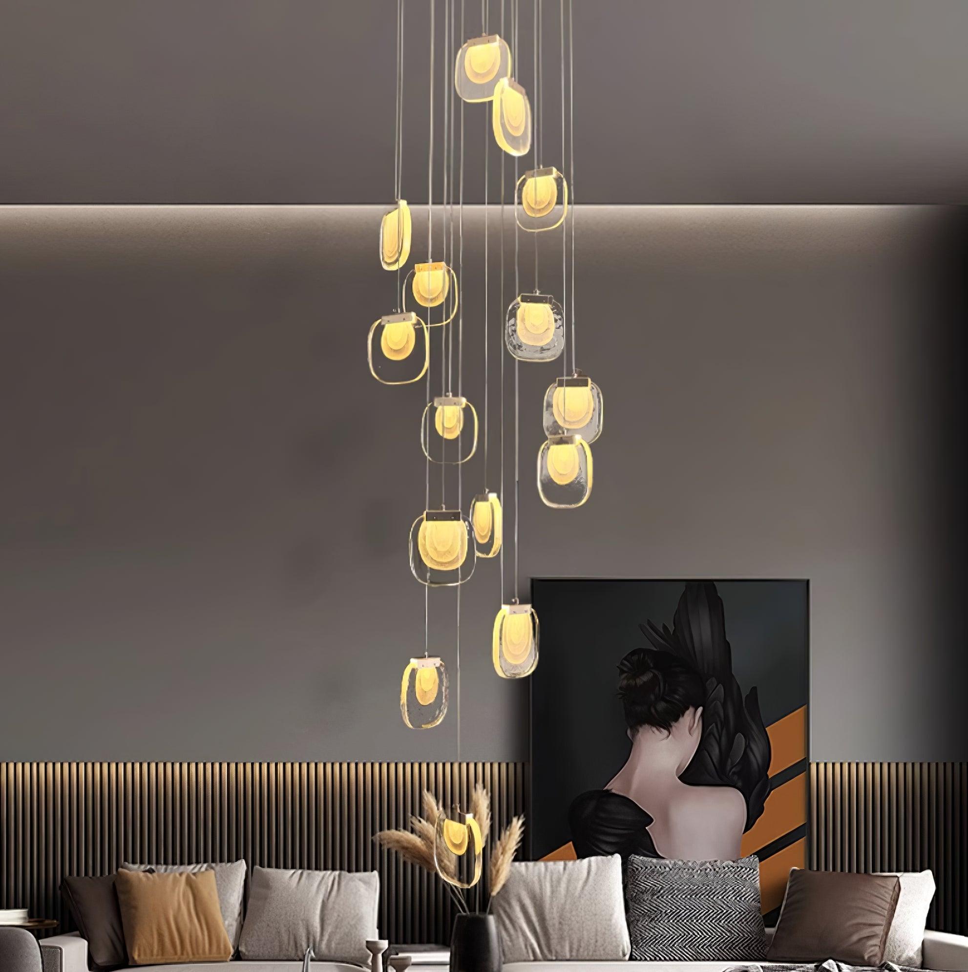 Avesia Minimalist Glass Pendant Light - Letslighting