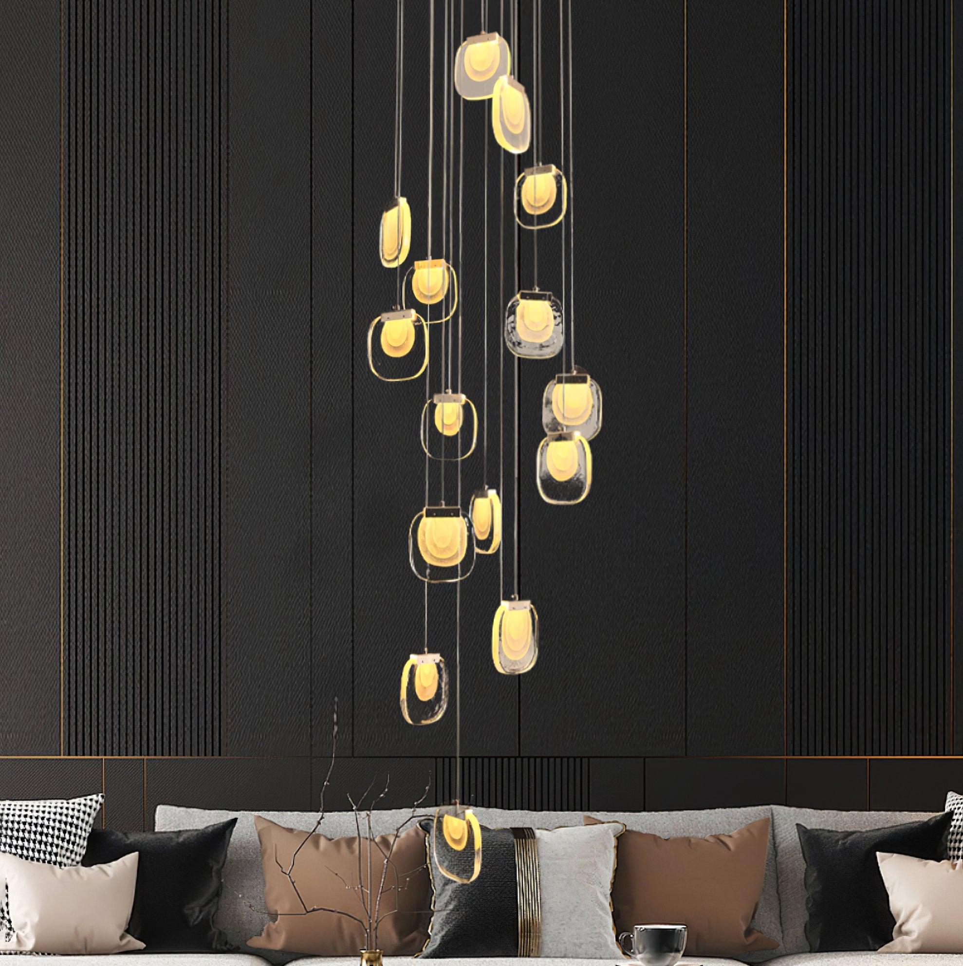 Avesia Minimalist Glass Pendant Light - Letslighting