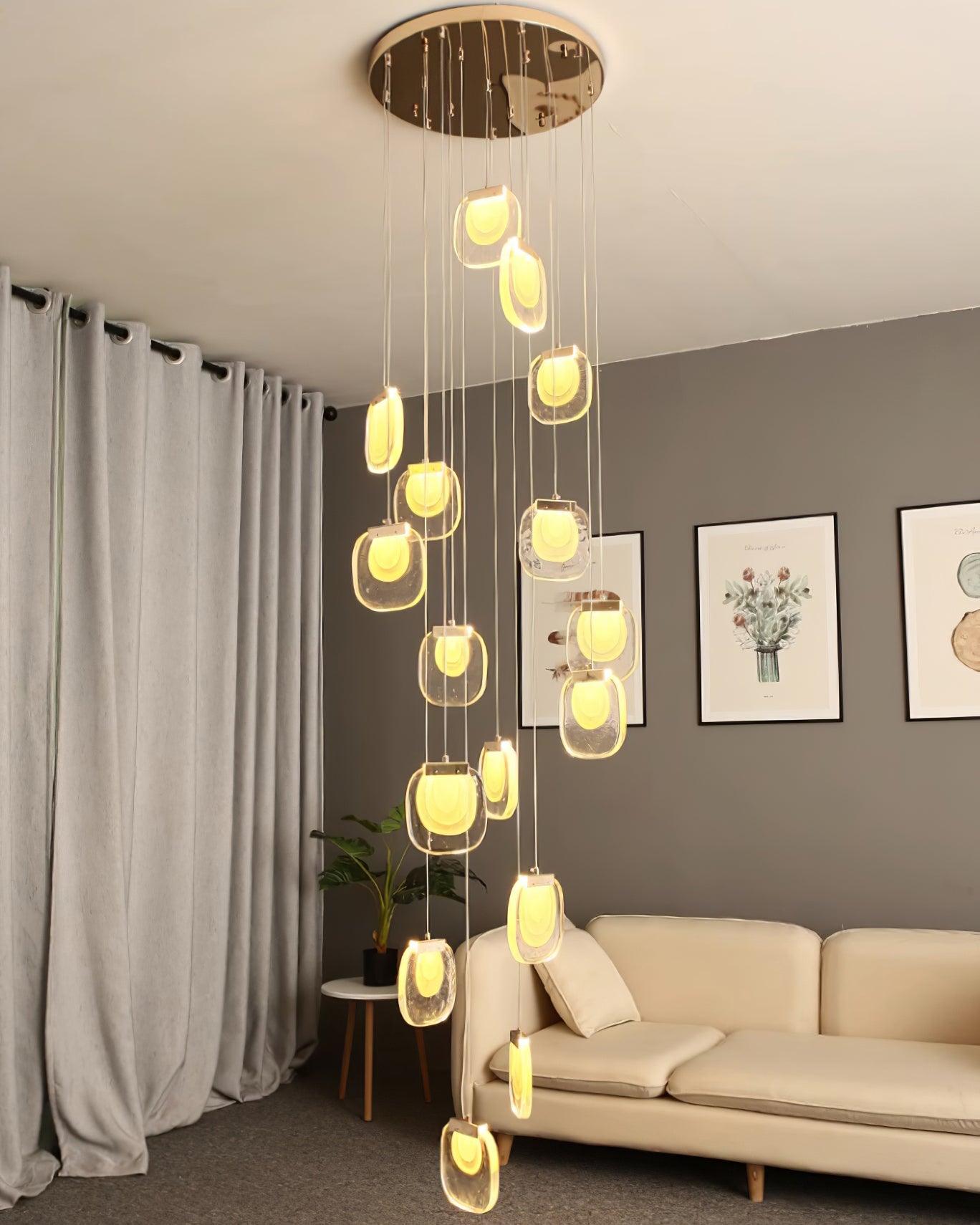 Avesia Minimalist Glass Pendant Light - Letslighting