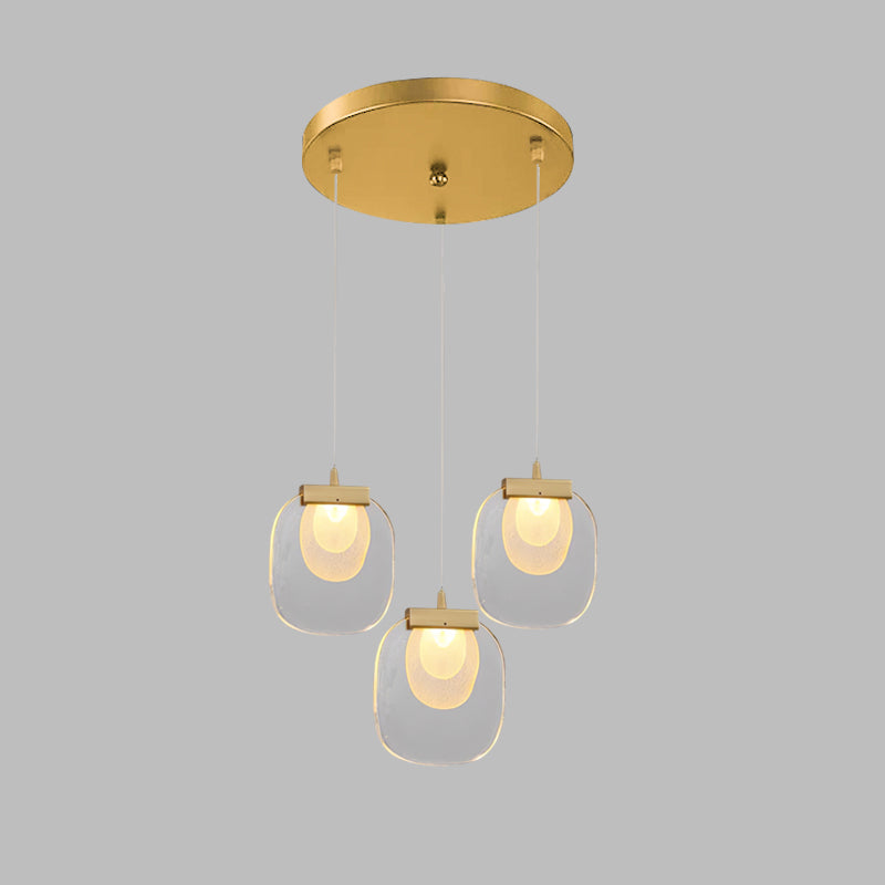 Avesia Minimalist Glass Pendant Light - Letslighting