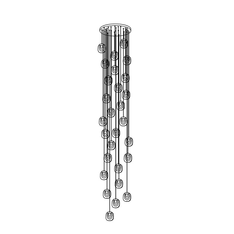 Avesia Minimalist Glass Pendant Light - Letslighting