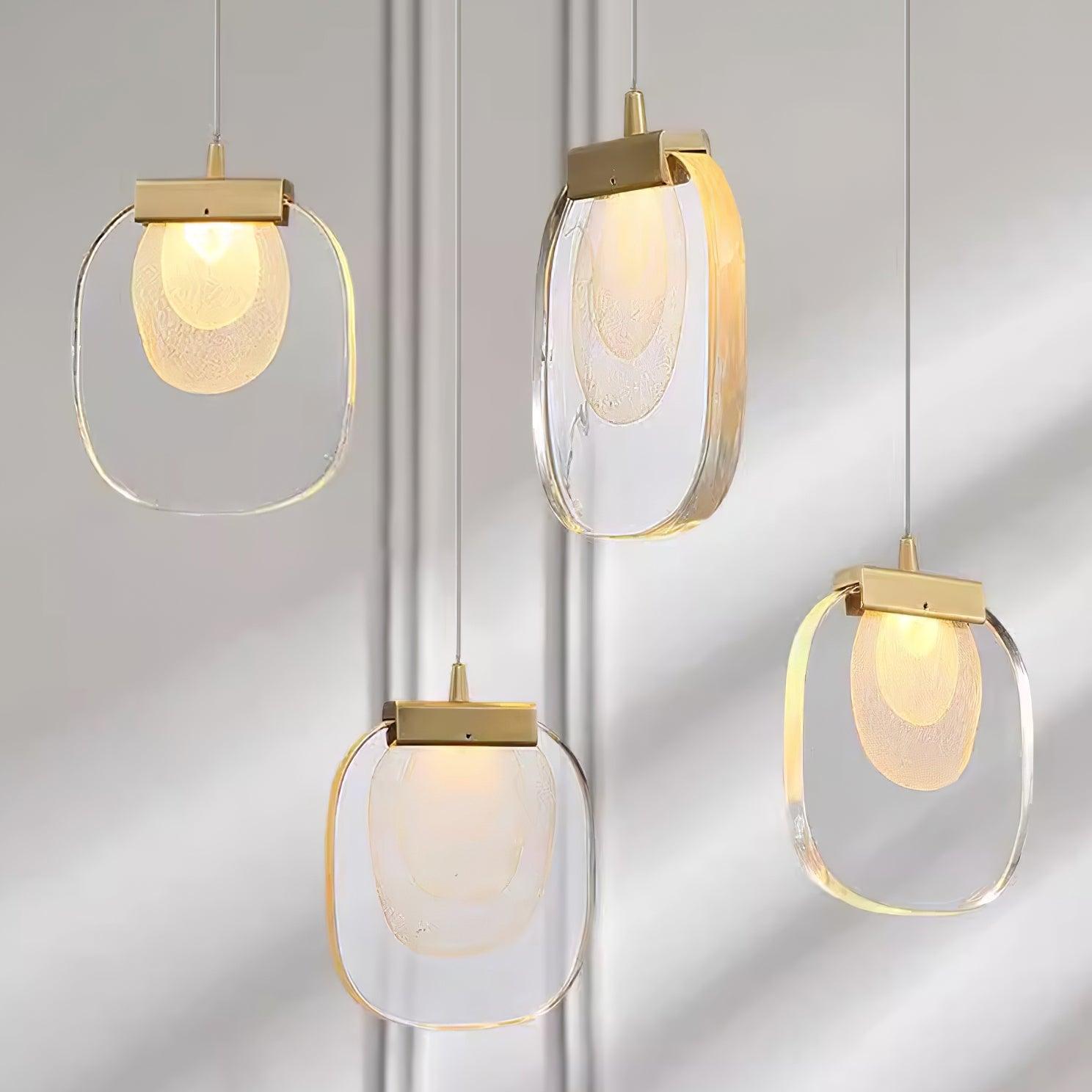Avesia Minimalist Glass Pendant Light - Letslighting