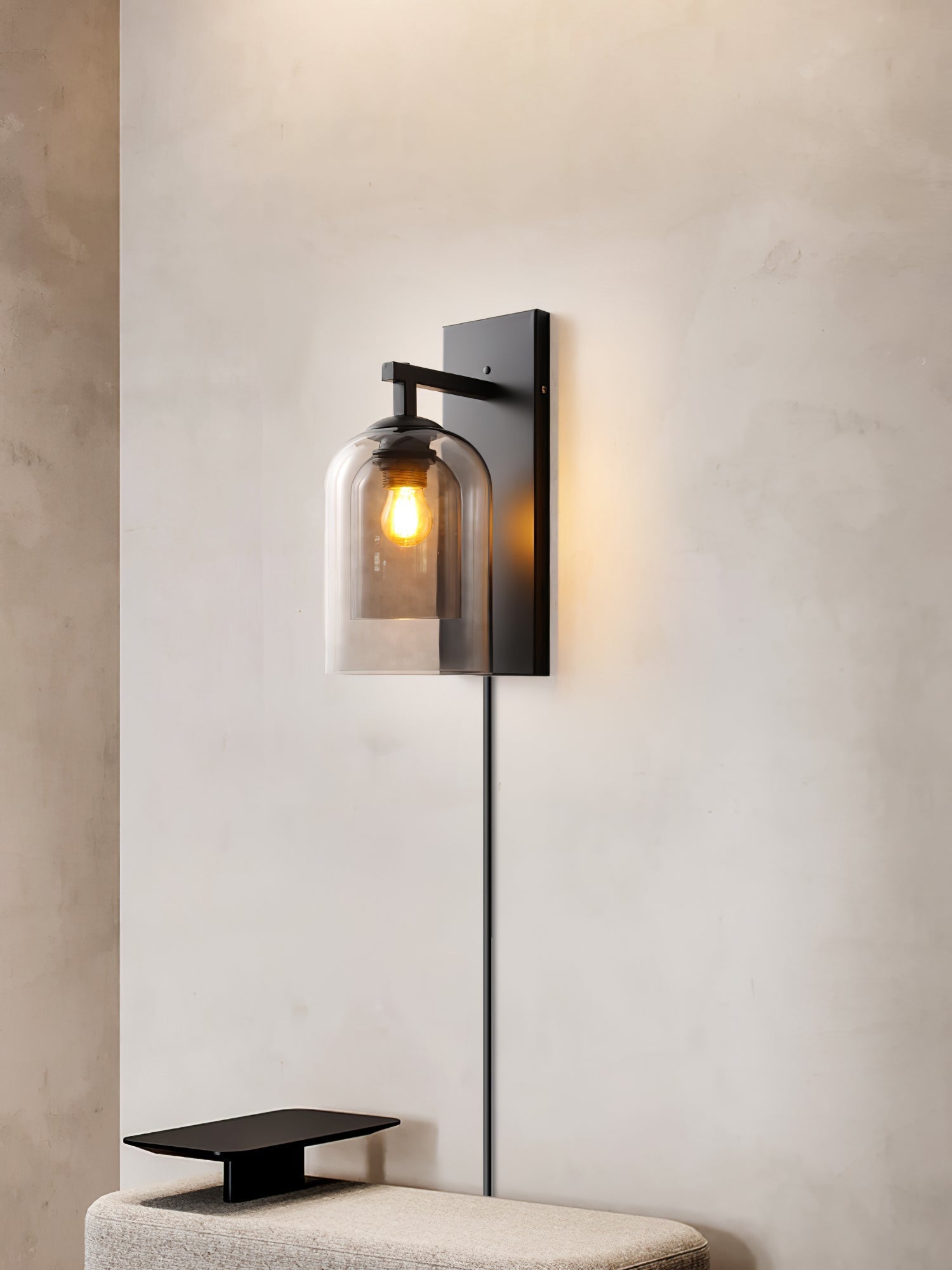Mora Nordic Art Tubular Plug-in Glass Wall Lamp - Letslighting