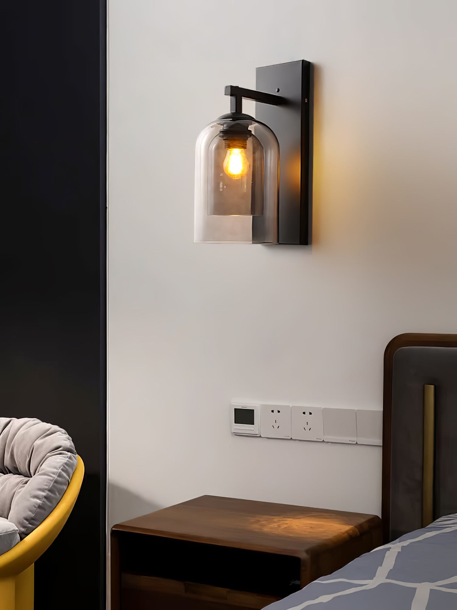 Monroe Premium Nordic Art Tubular Glass Wall Lamp - Letslighting