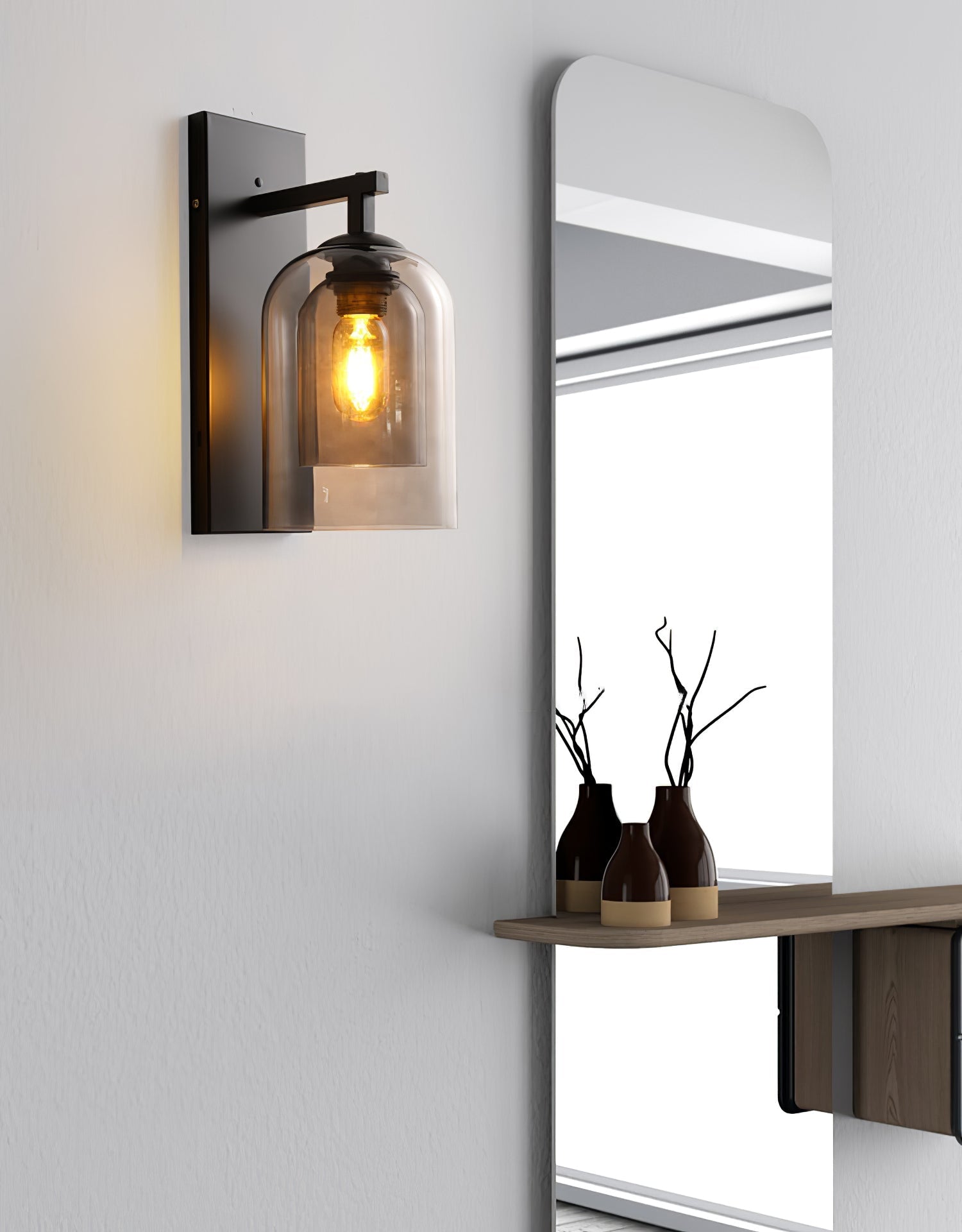 Monroe Premium Nordic Art Tubular Glass Wall Lamp - Letslighting