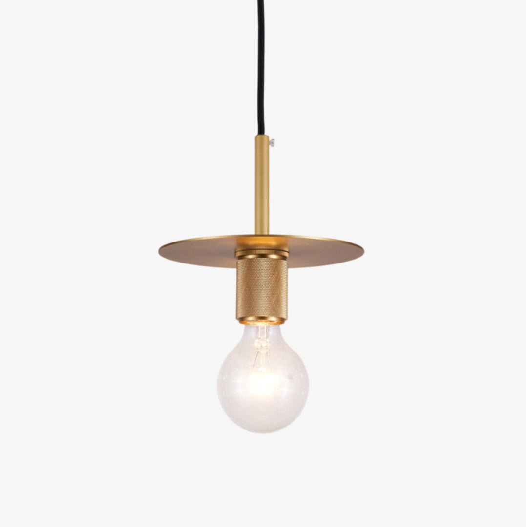 Allirus Modern Minimalist Nordic Brass Pendant Light - Letslighting