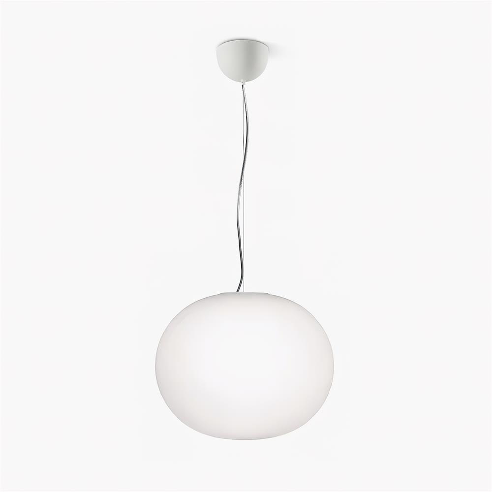 Opivio White Globe Pendant Light - Letslighting