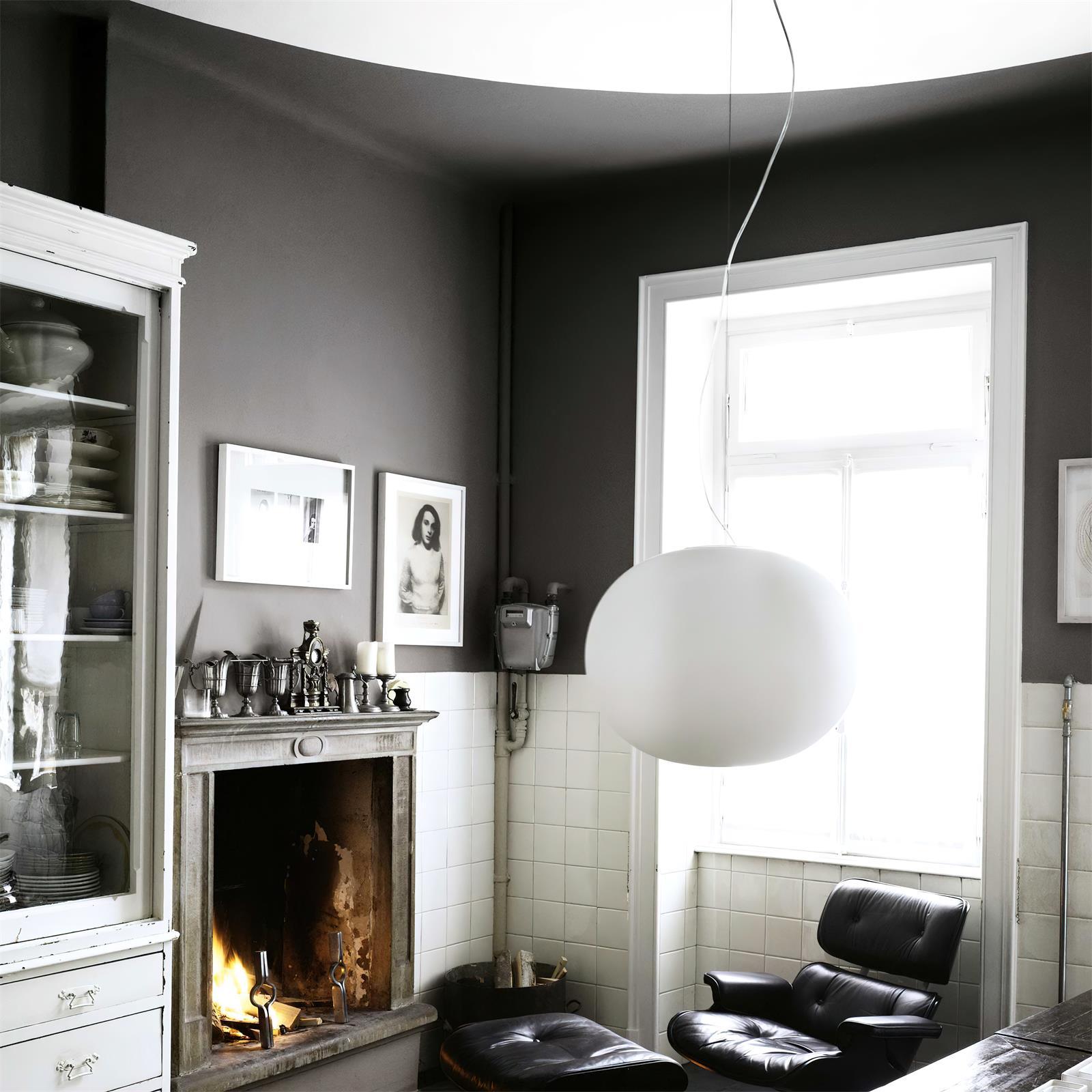 Opivio White Globe Pendant Light - Letslighting