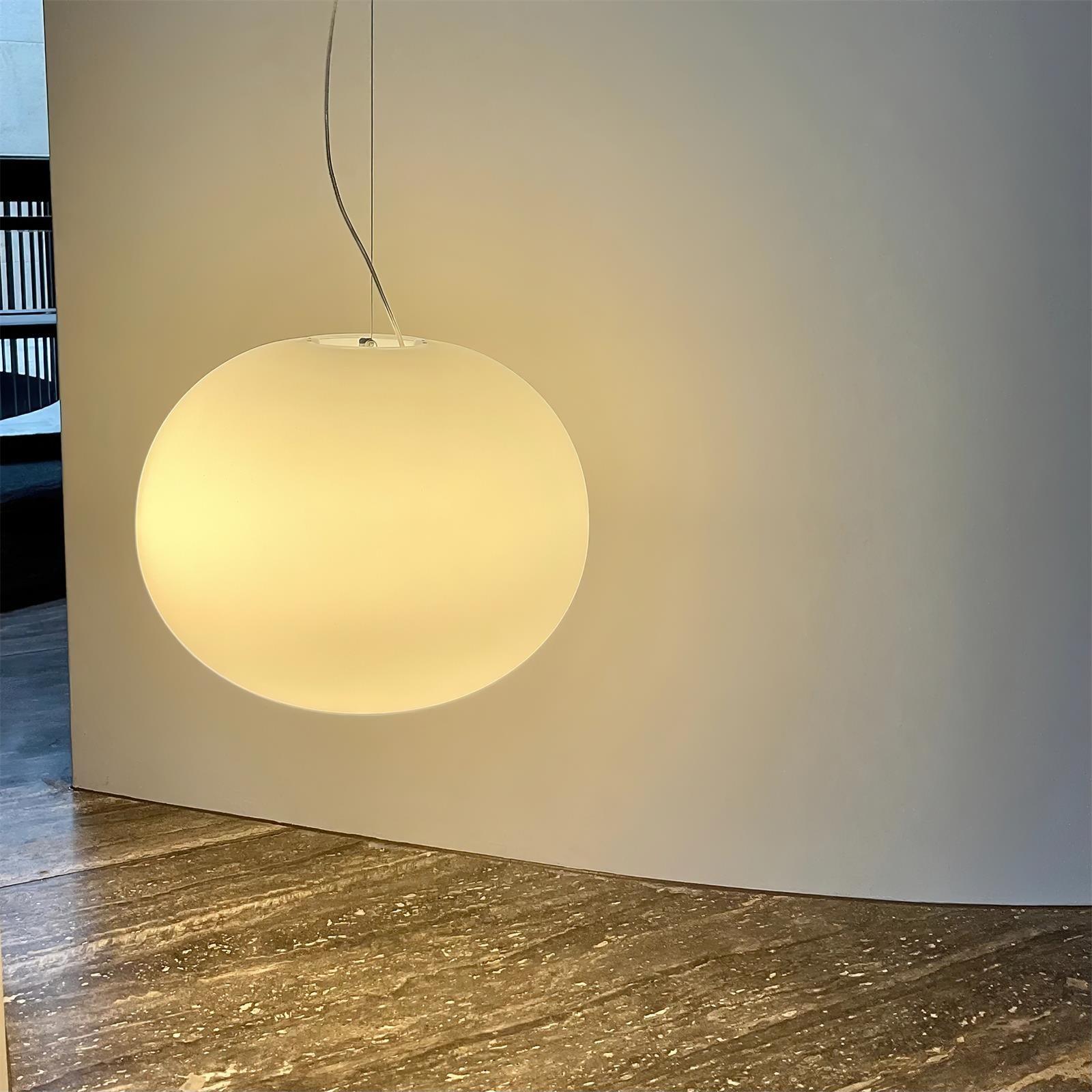 Opivio White Globe Pendant Light - Letslighting