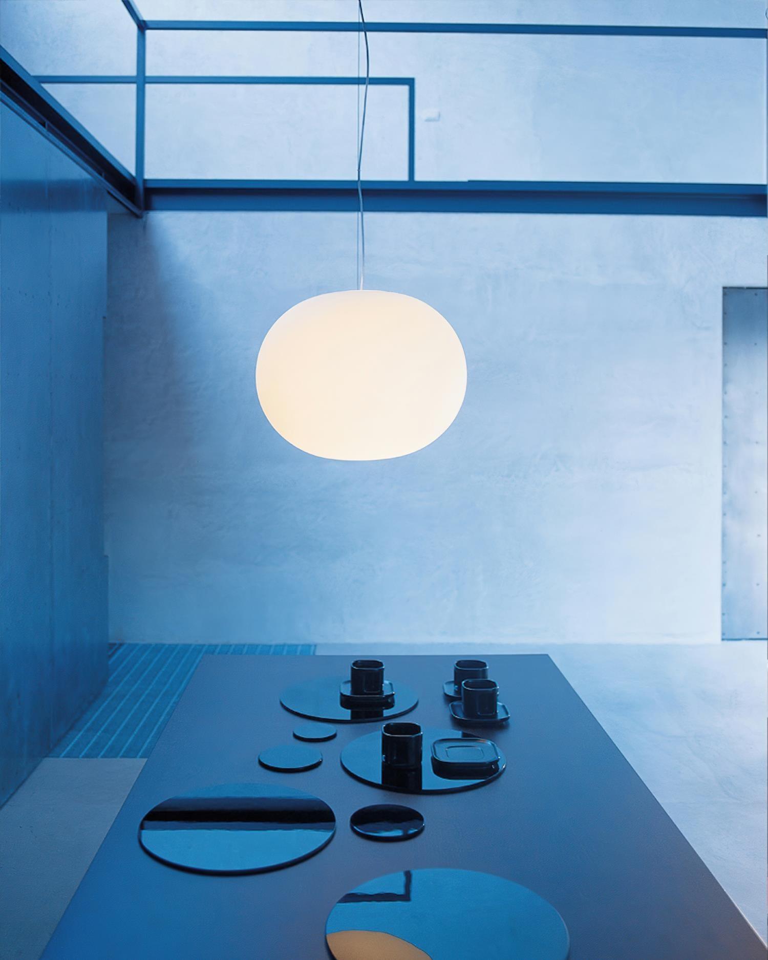 Opivio White Globe Pendant Light - Letslighting