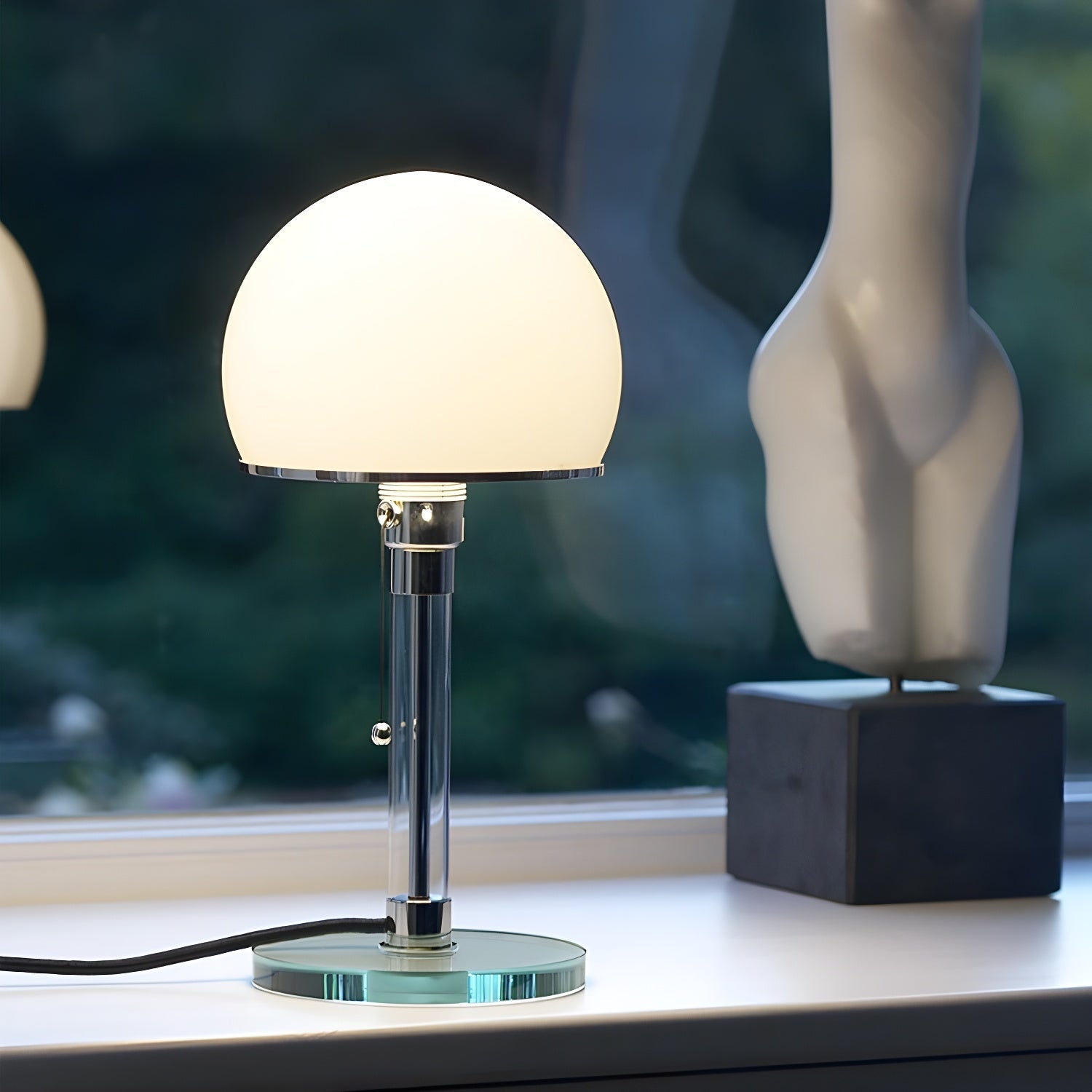 Luar Glass Artistic Table Lamp - Letslighting