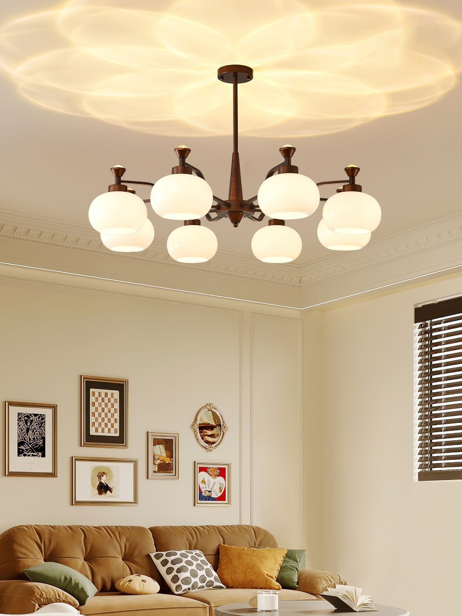Aurora Chandelier Globe Spotlight - Letslighting