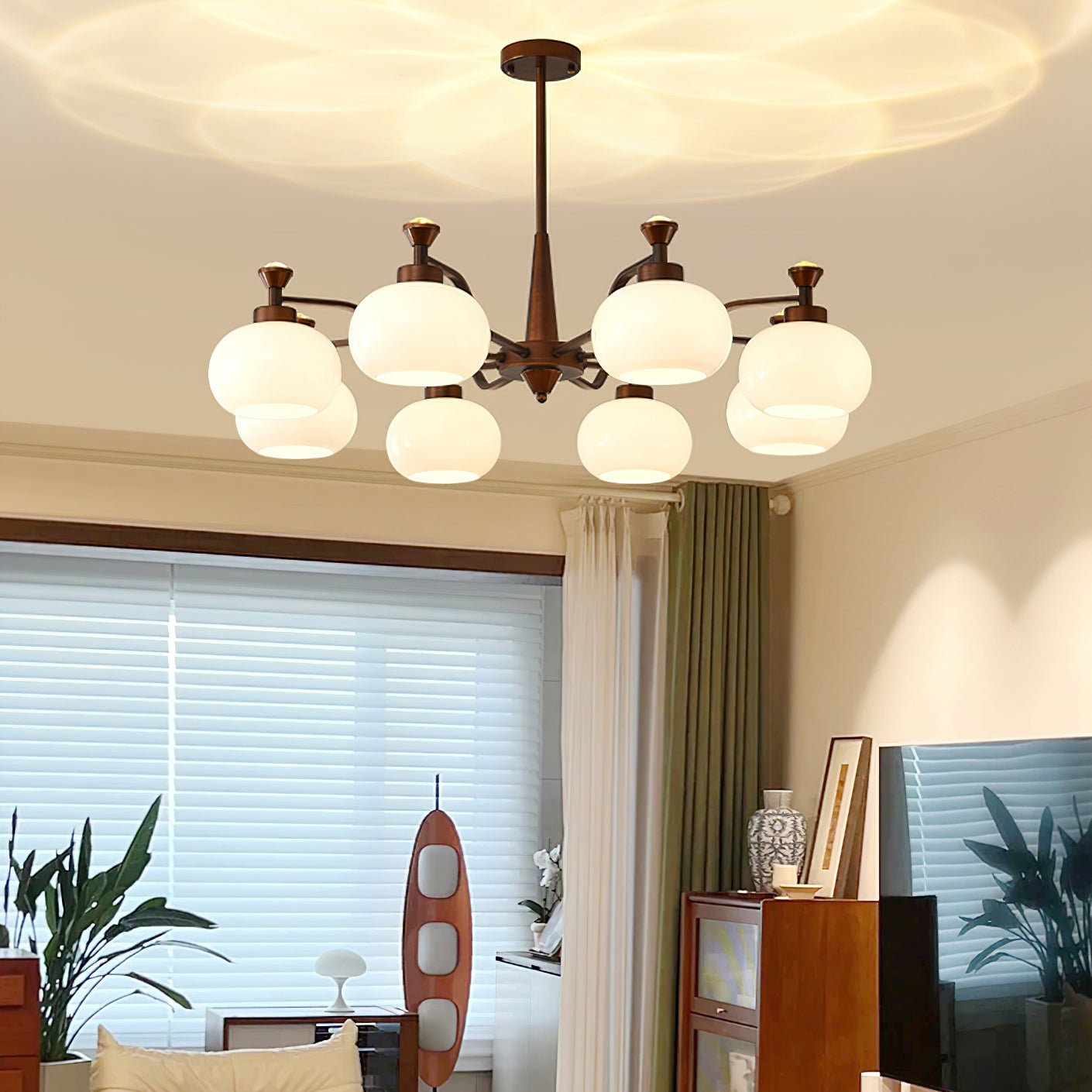 Aurora Chandelier Globe Spotlight - Letslighting