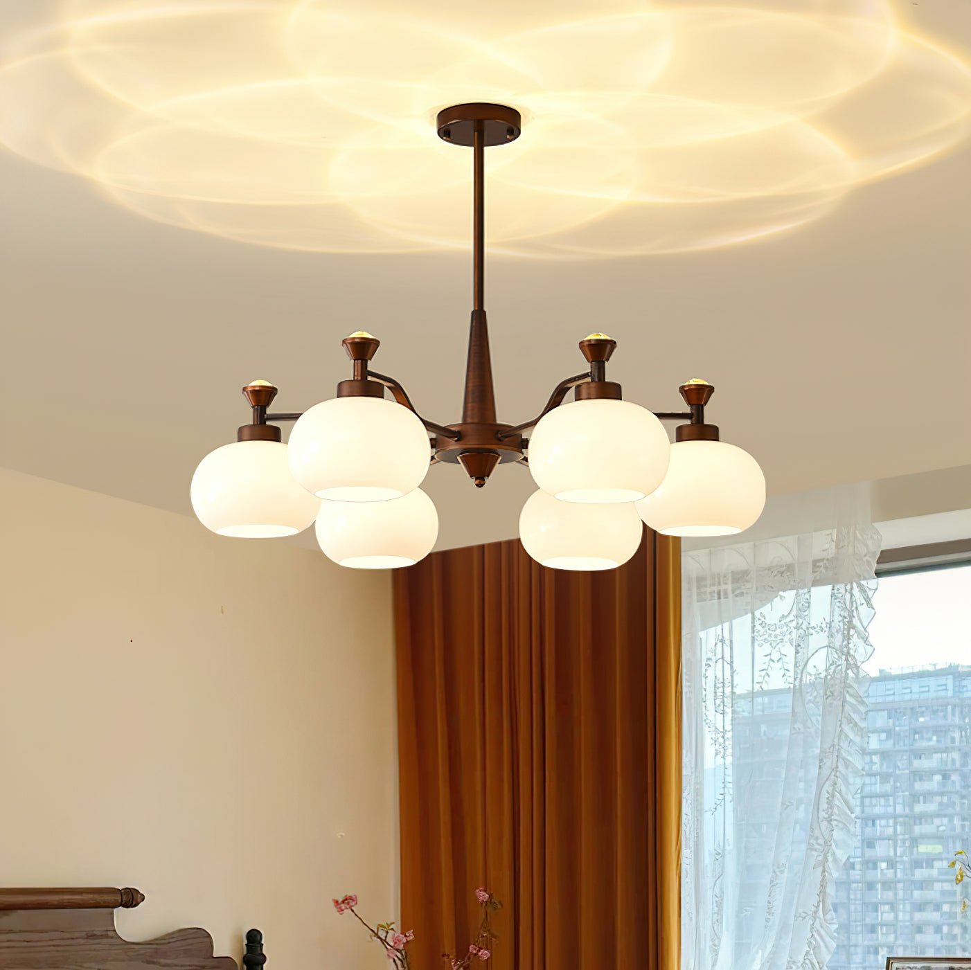 Aurora Chandelier Globe Spotlight - Letslighting