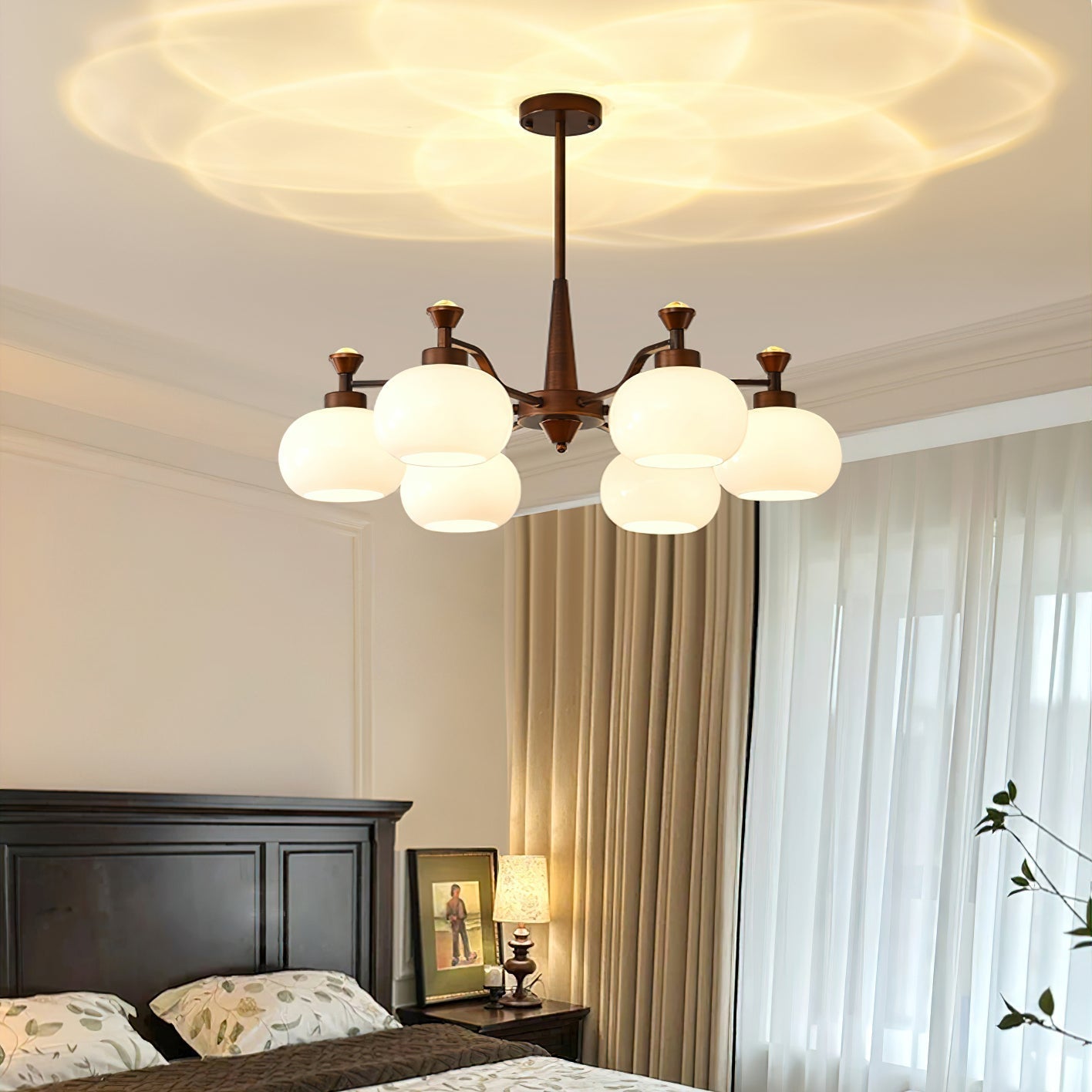 Aurora Chandelier Globe Spotlight - Letslighting