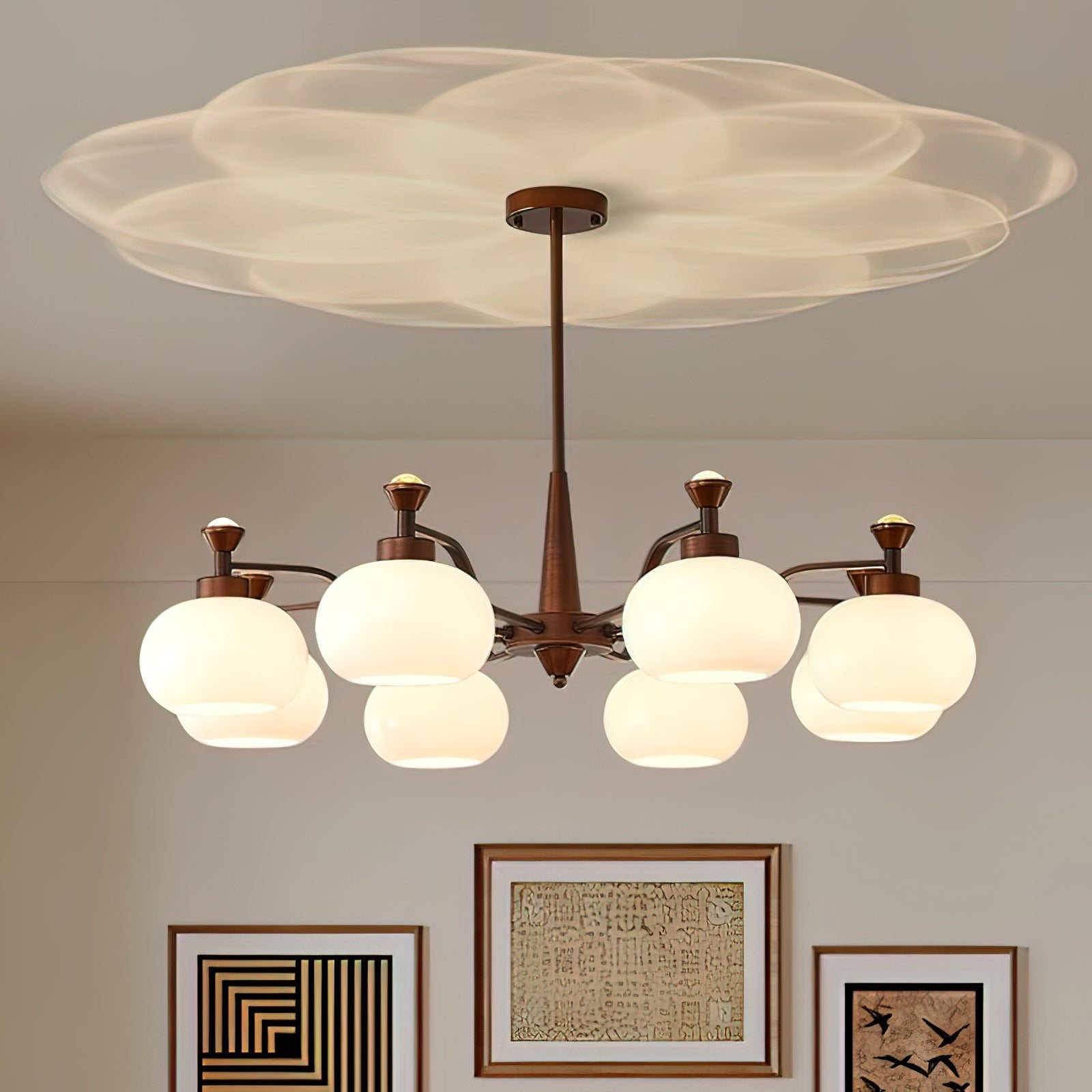 Aurora Chandelier Globe Spotlight - Letslighting