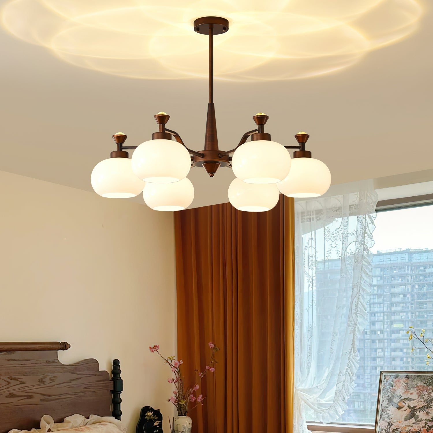 Aurora Chandelier Globe Spotlight - Letslighting