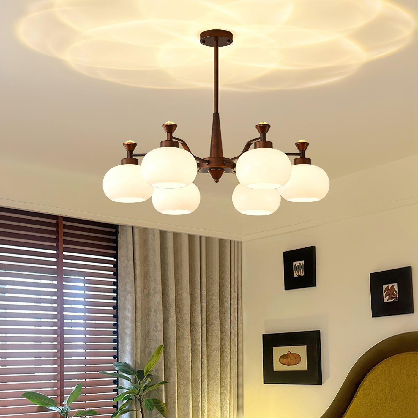Aurora Chandelier Globe Spotlight - Letslighting