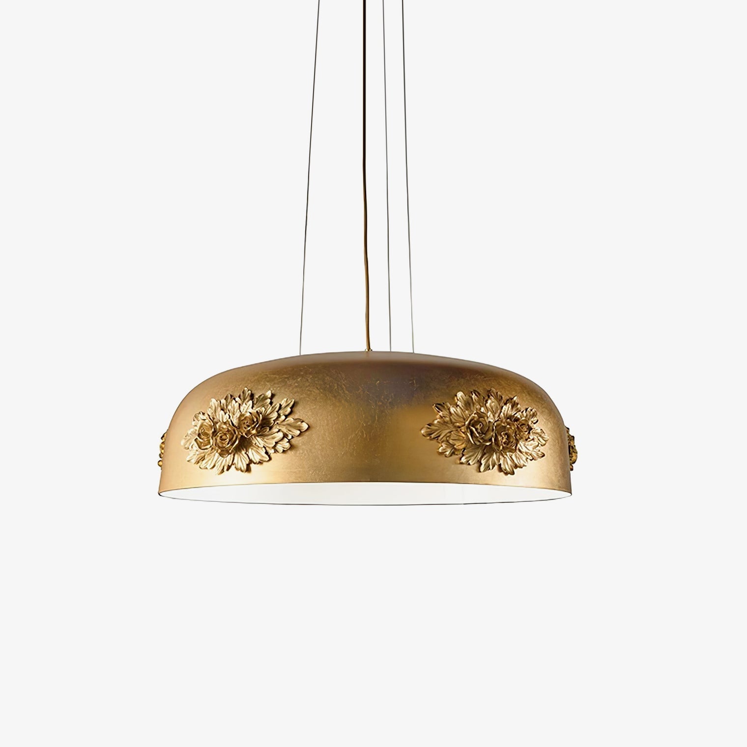 Zesolila Traditional Art Gold Pendant Light - Letslighting