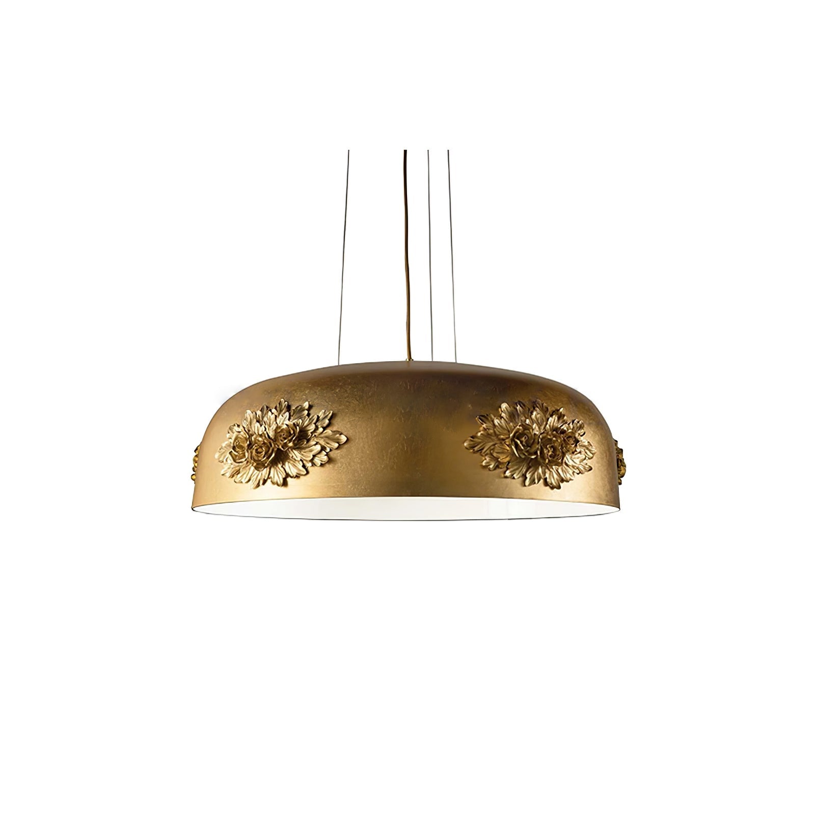 Zesolila Traditional Art Gold Pendant Light - Letslighting