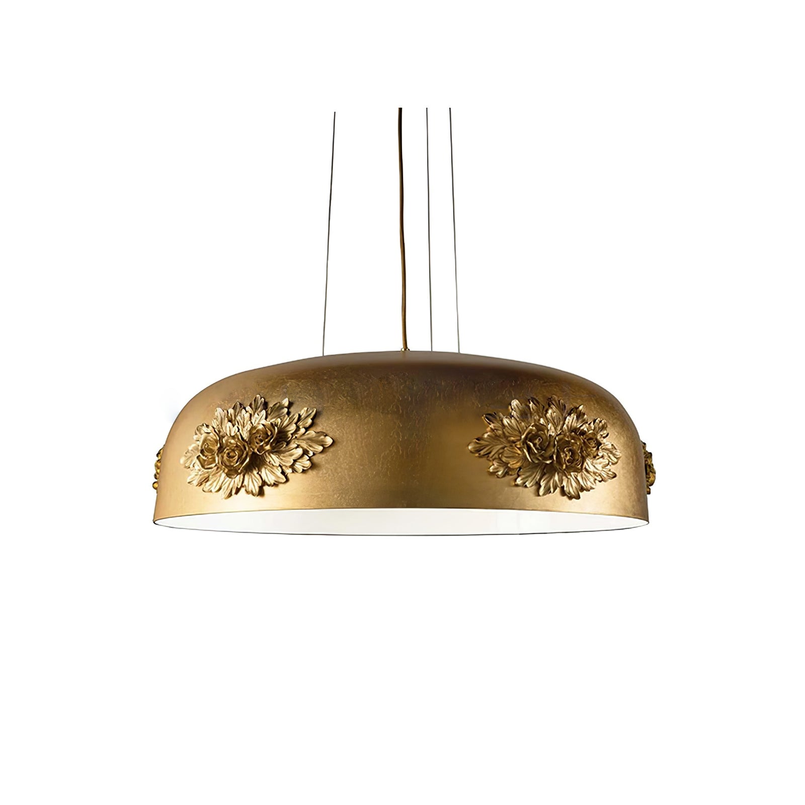 Zesolila Traditional Art Gold Pendant Light - Letslighting