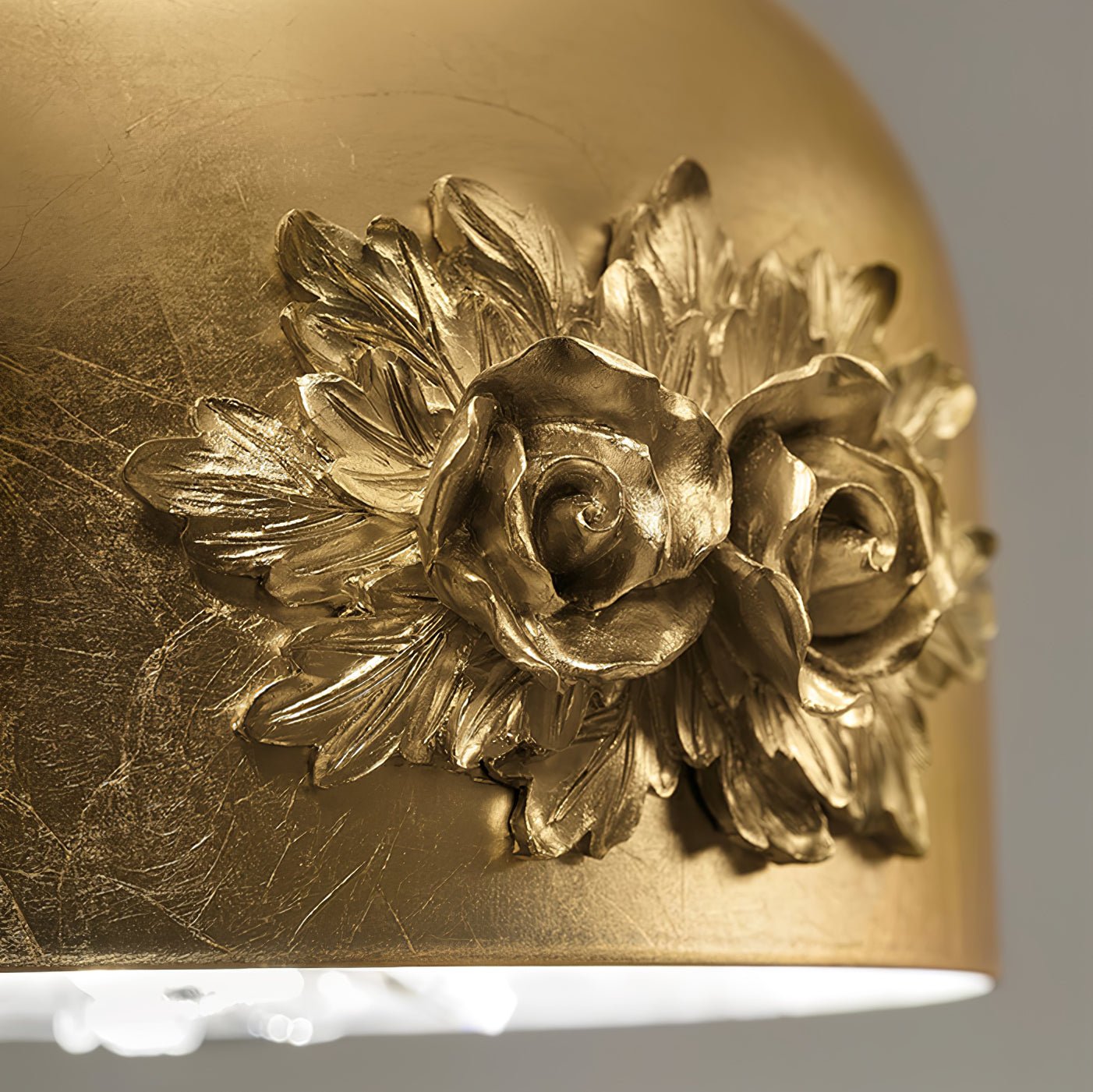 Zesolila Traditional Art Gold Pendant Light - Letslighting