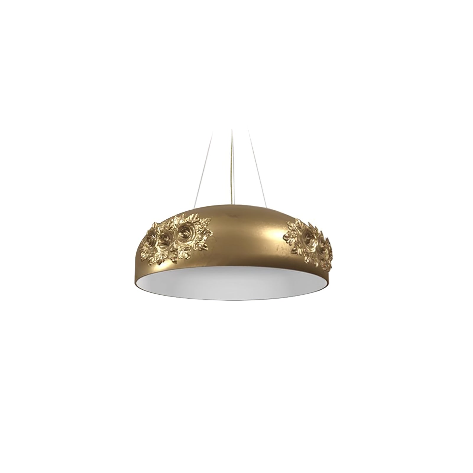 Zesolila Traditional Art Gold Pendant Light - Letslighting