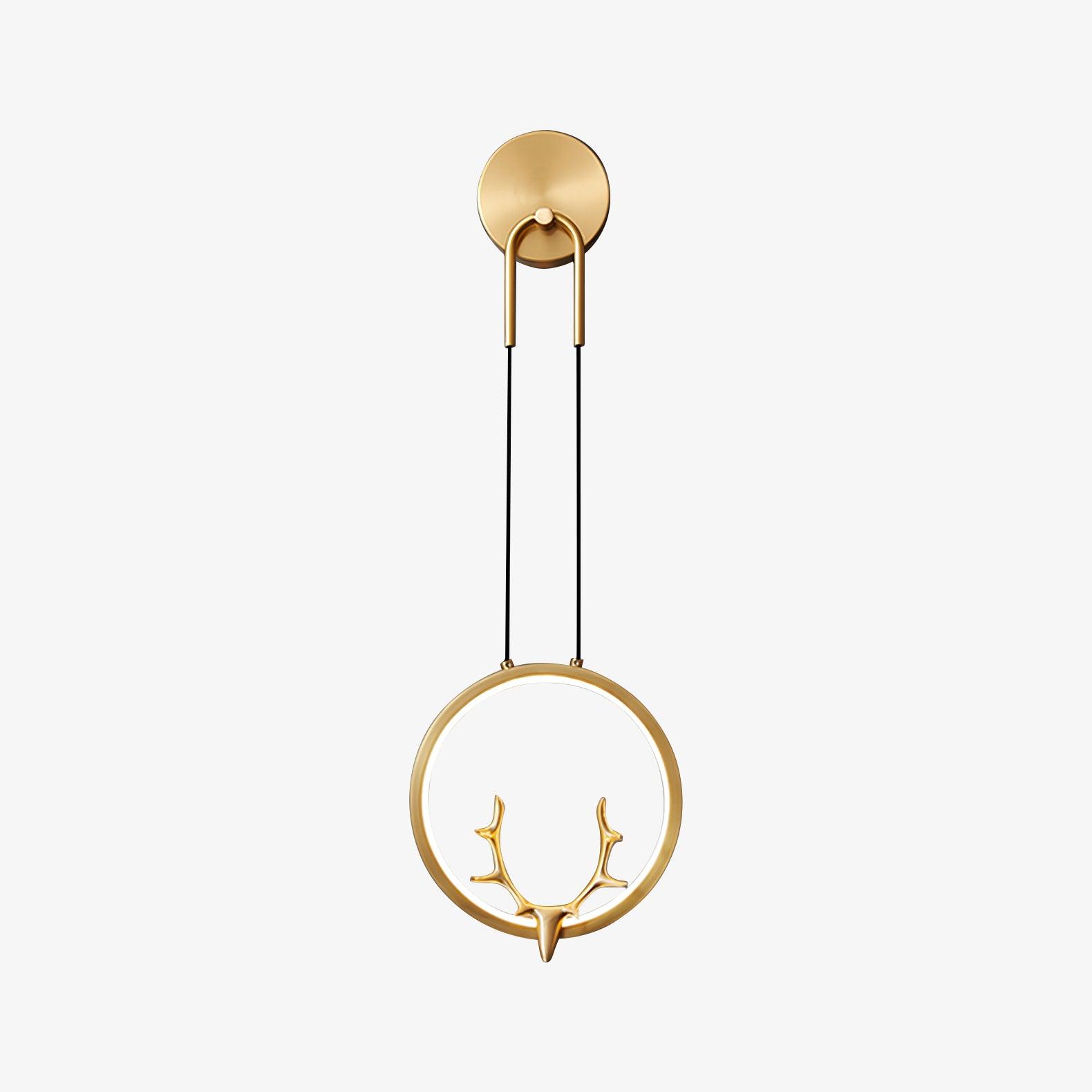 Celesta Brass Whimsical Wall Lamp - Letslighting