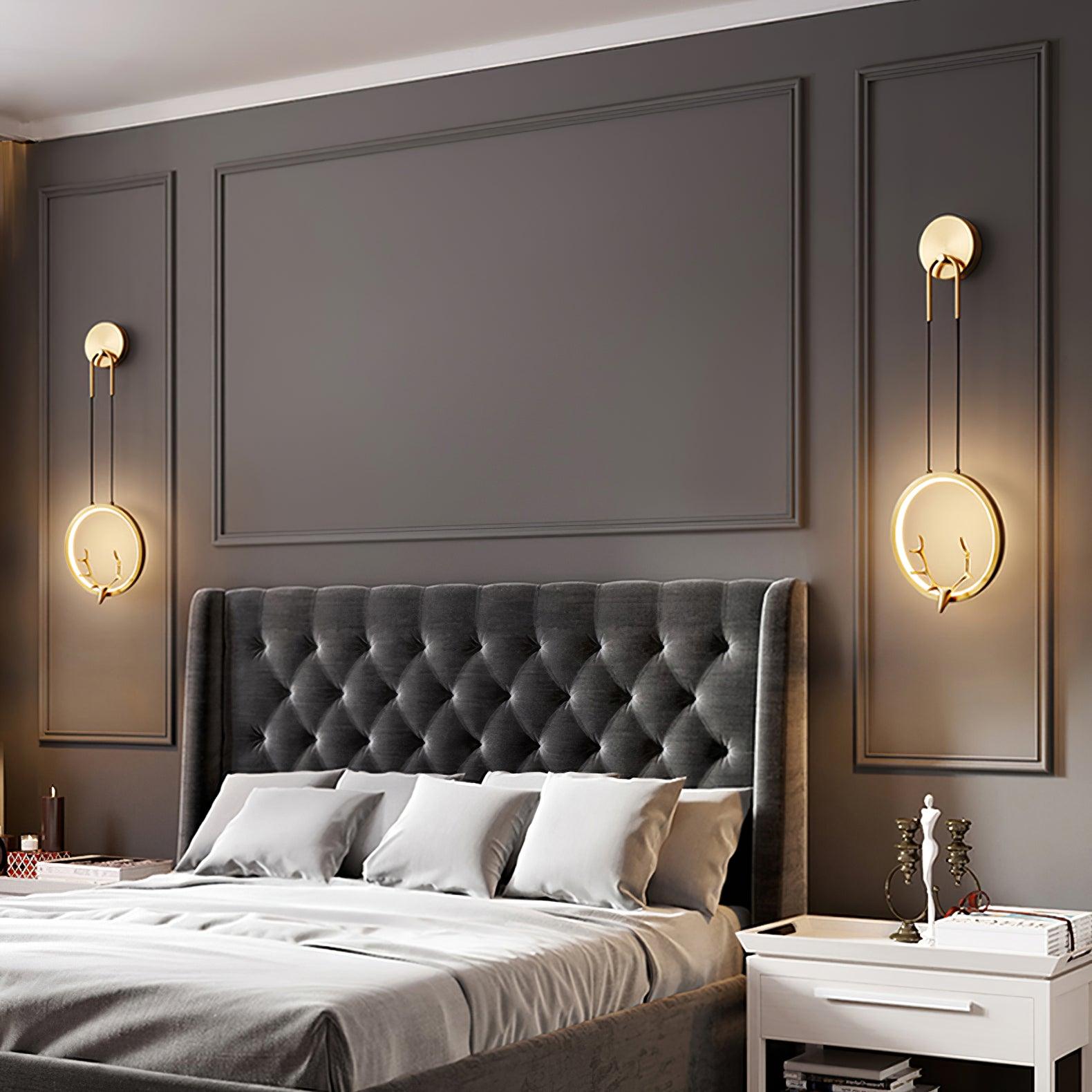 Celesta Brass Whimsical Wall Lamp - Letslighting