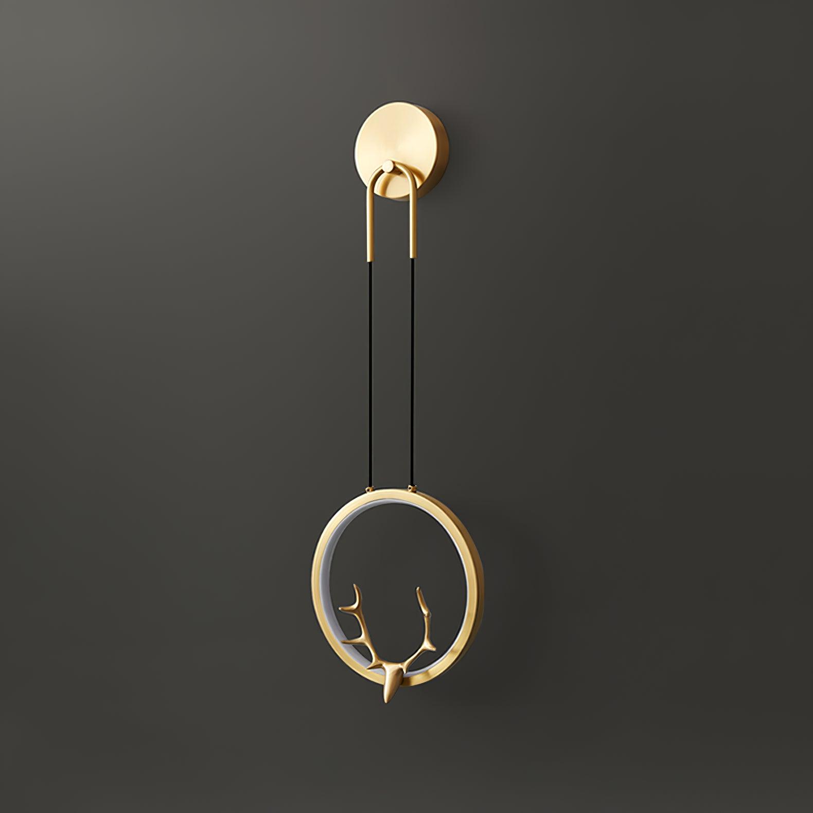 Celesta Brass Whimsical Wall Lamp - Letslighting