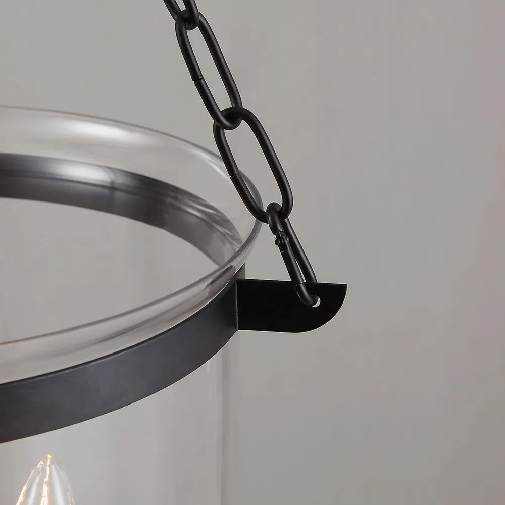 Avshaora Vintage Industrial Glass Pendant Light - Letslighting