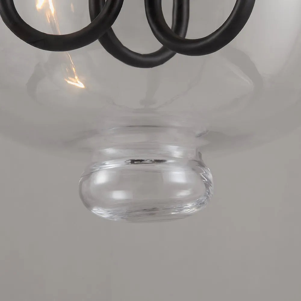 Avshaora Vintage Industrial Glass Pendant Light - Letslighting