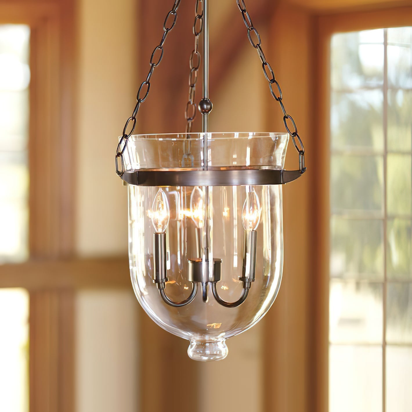 Avshaora Vintage Industrial Glass Pendant Light - Letslighting