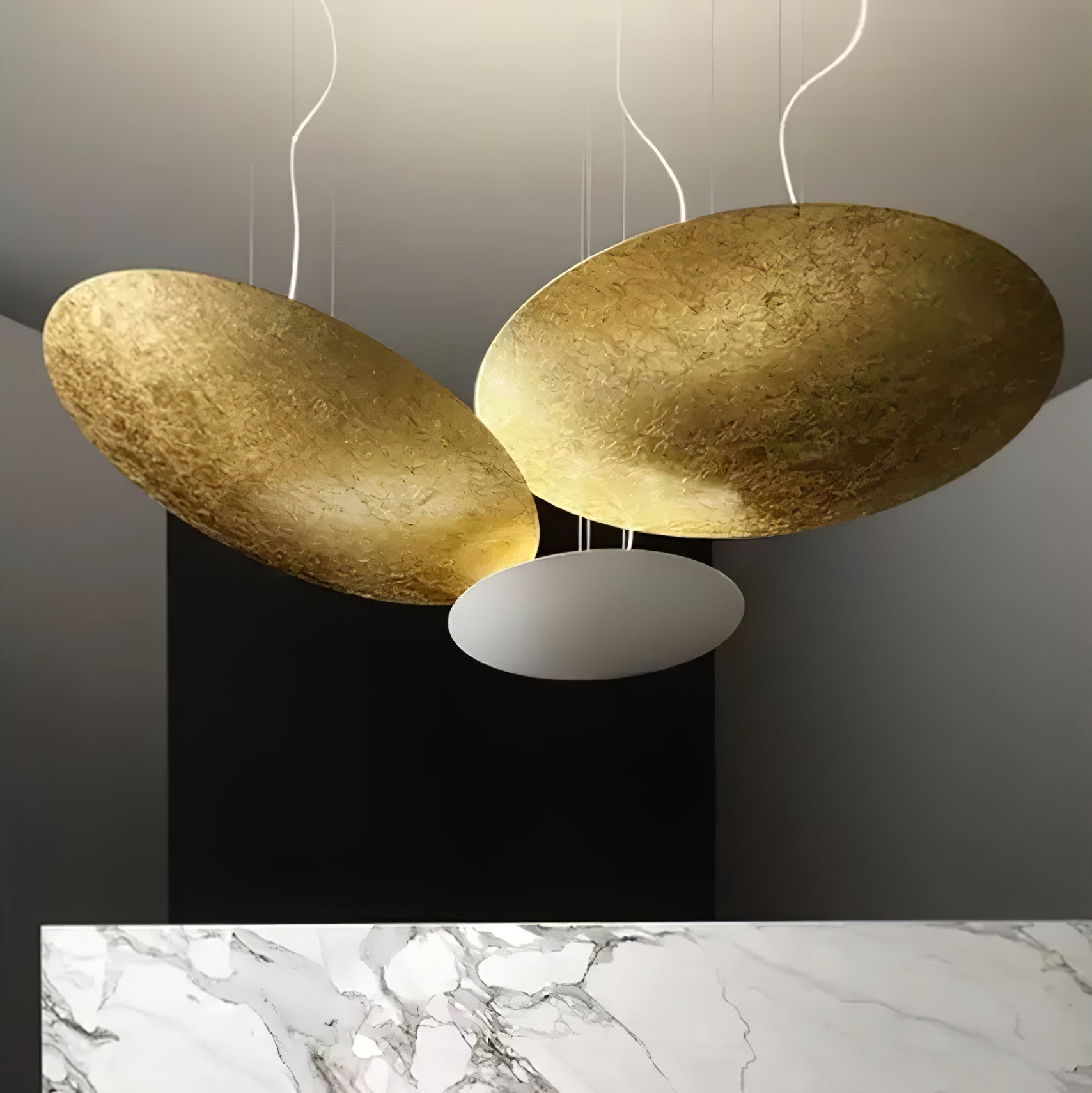 Aureliance Gold Foil Pendant Lamp - Letslighting