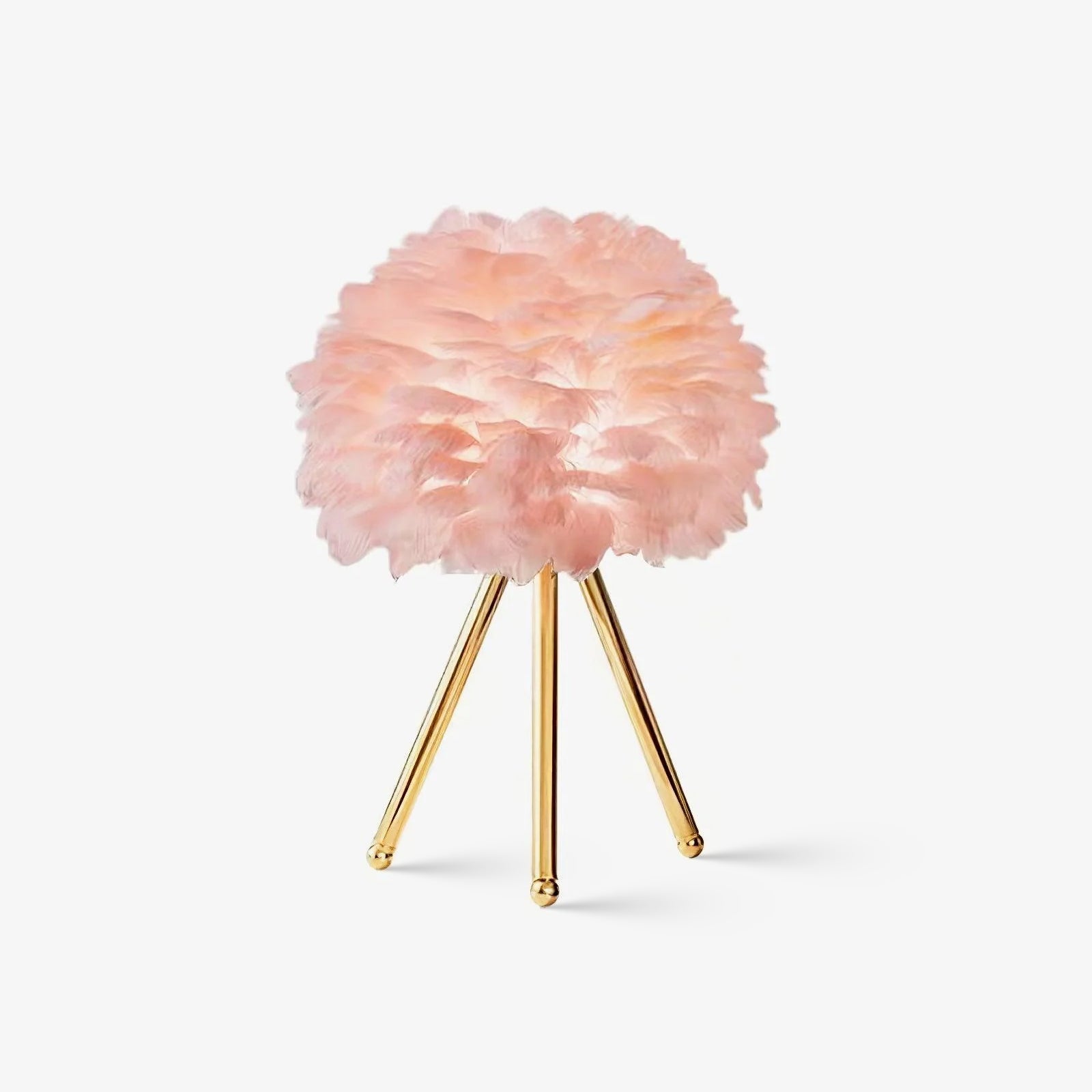 Nilo Feather Feminine Table Lamp - Letslighting