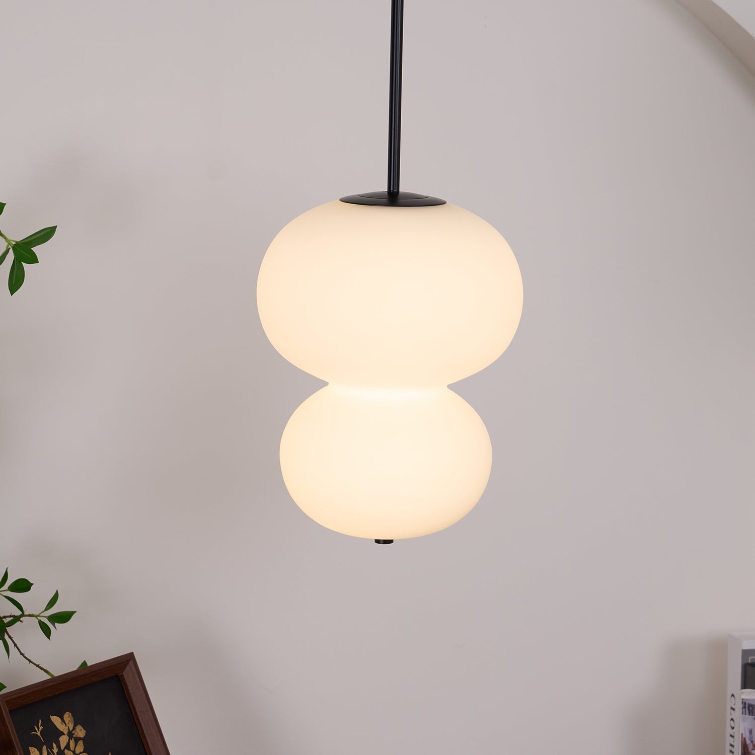 Warren Minimalist Glass Pendant Light - Letslighting