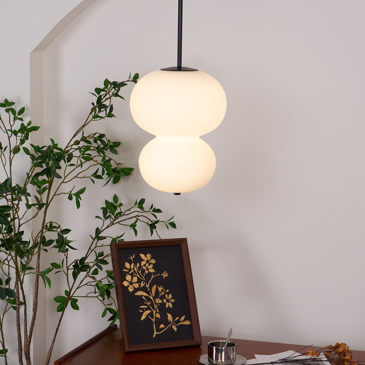 Warren Minimalist Glass Pendant Light - Letslighting