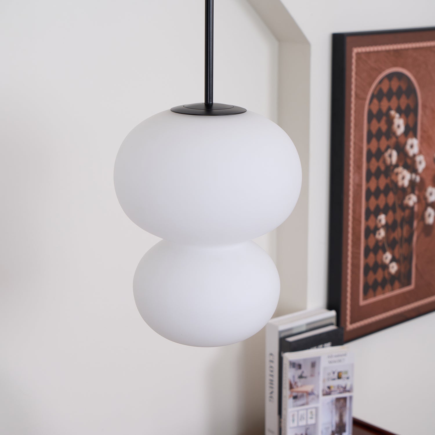 Warren Minimalist Glass Pendant Light - Letslighting