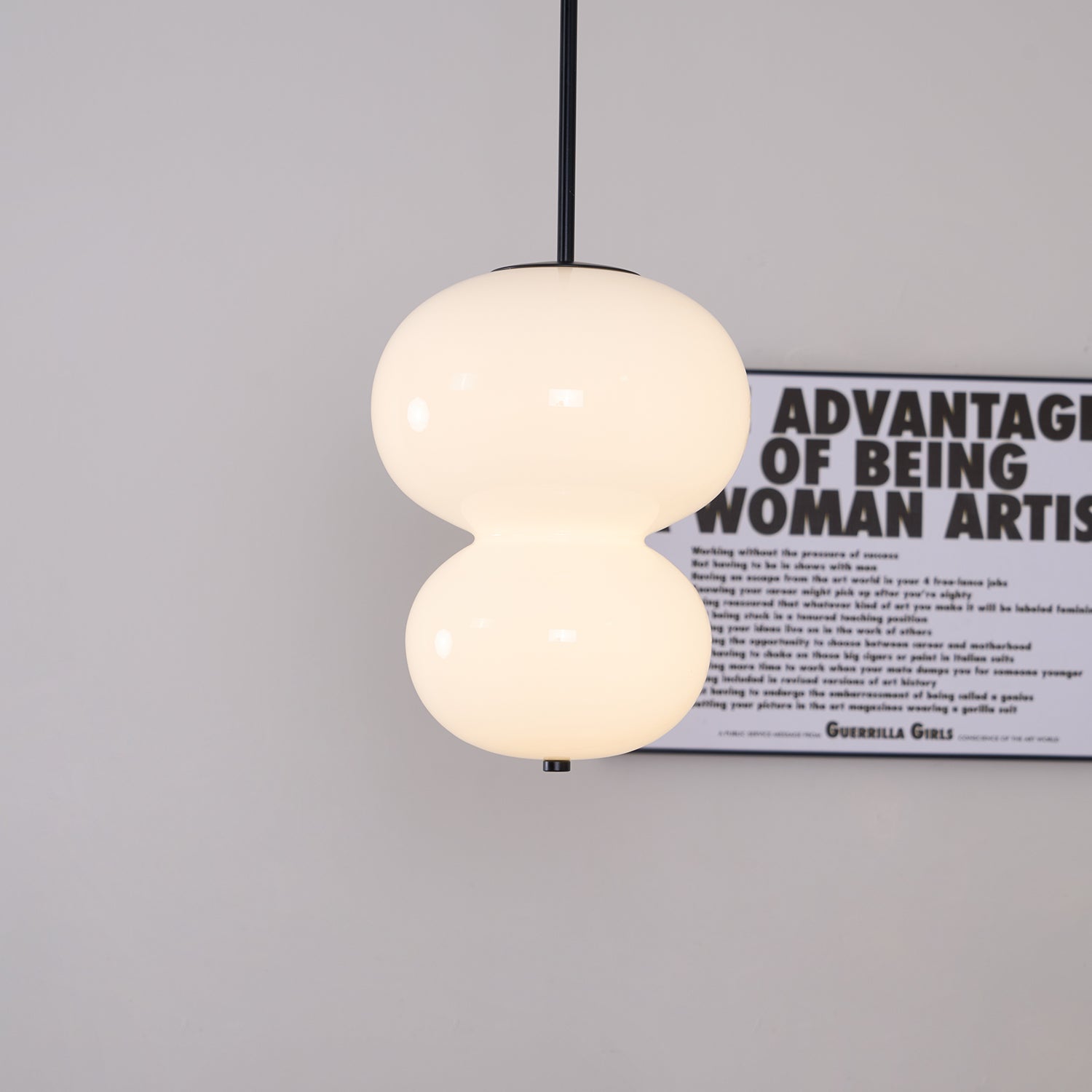 Warren Minimalist Glass Pendant Light - Letslighting