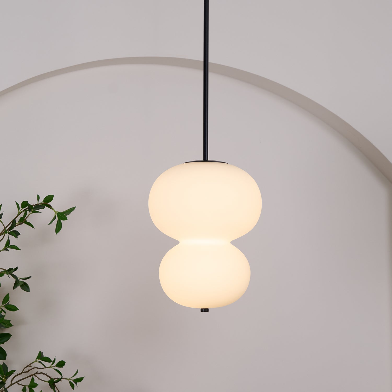 Warren Minimalist Glass Pendant Light - Letslighting