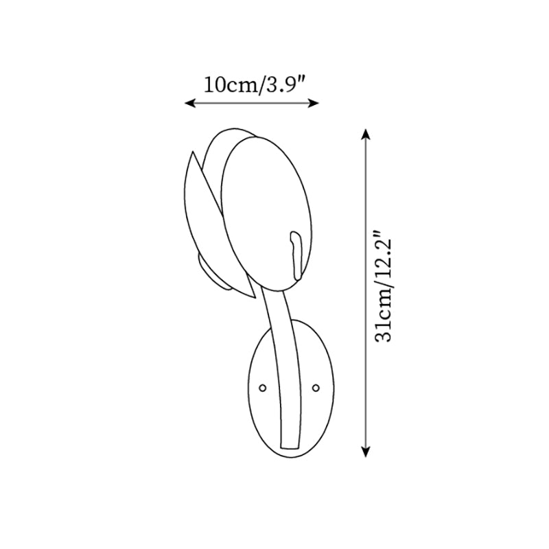 Gudelle Double Tulip Wall Lamp - Letslighting