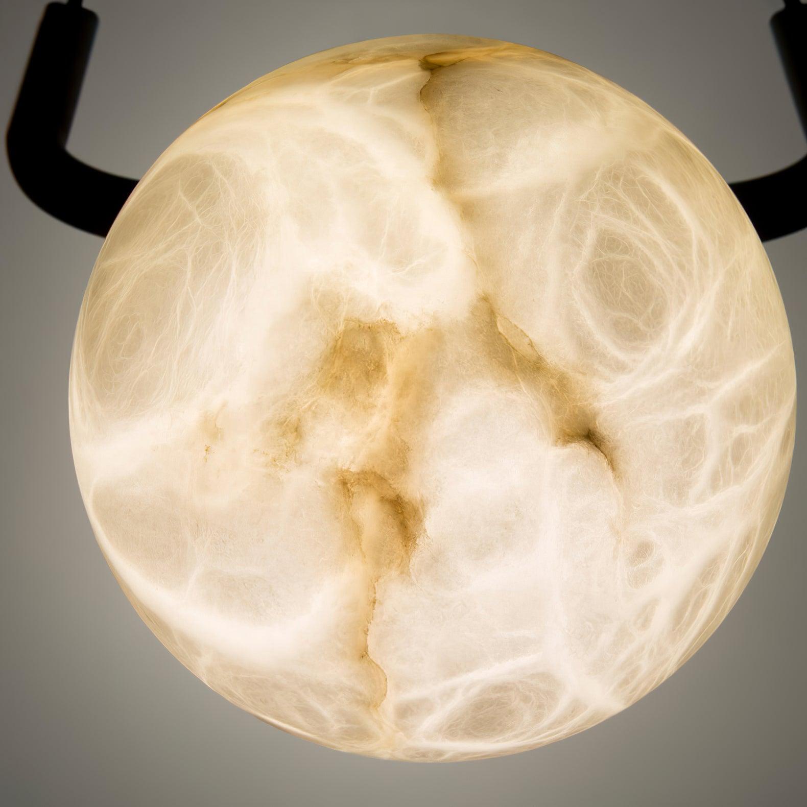 Ulrinus Arch Alabaster Table Lamp - Letslighting