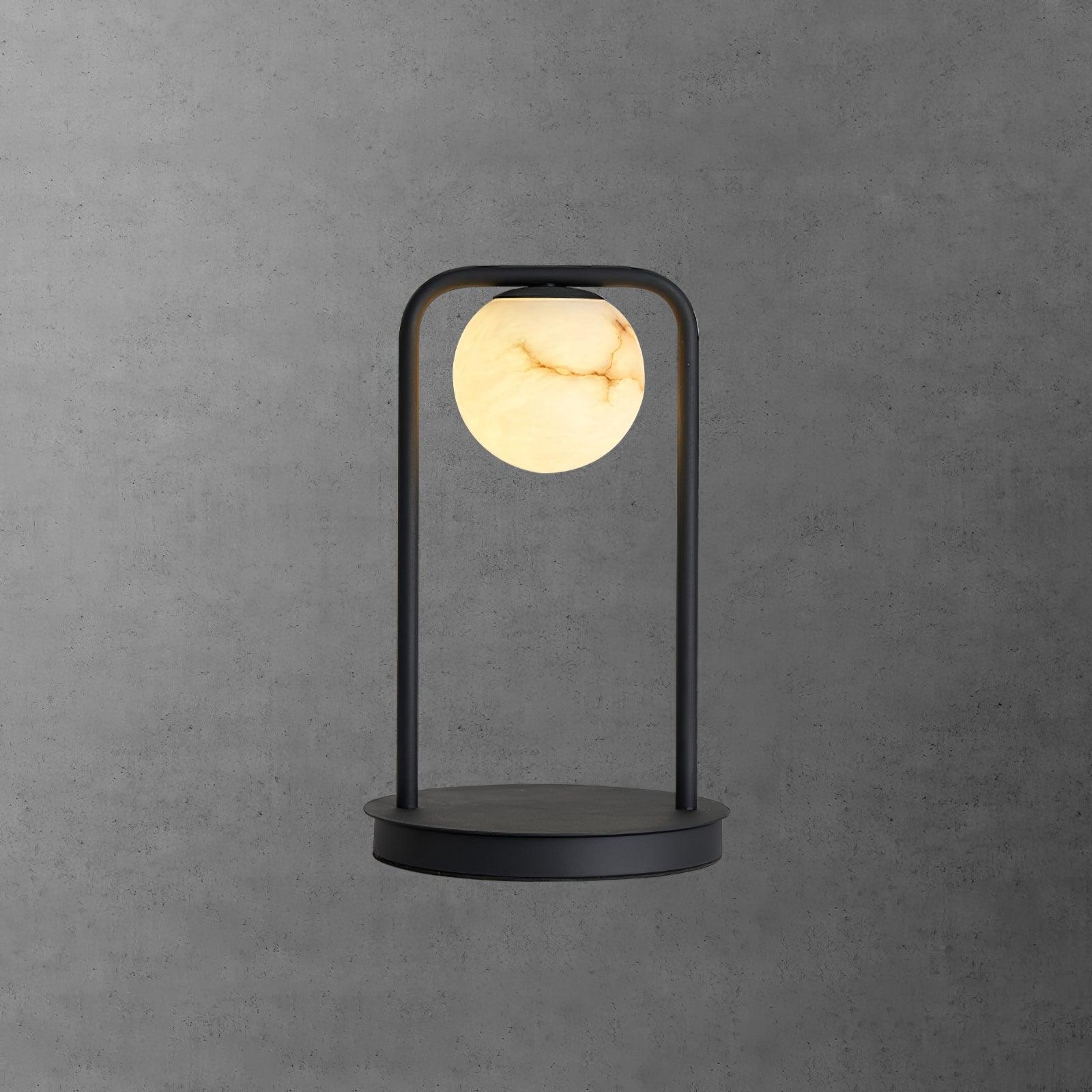 Ulrinus Arch Alabaster Table Lamp - Letslighting