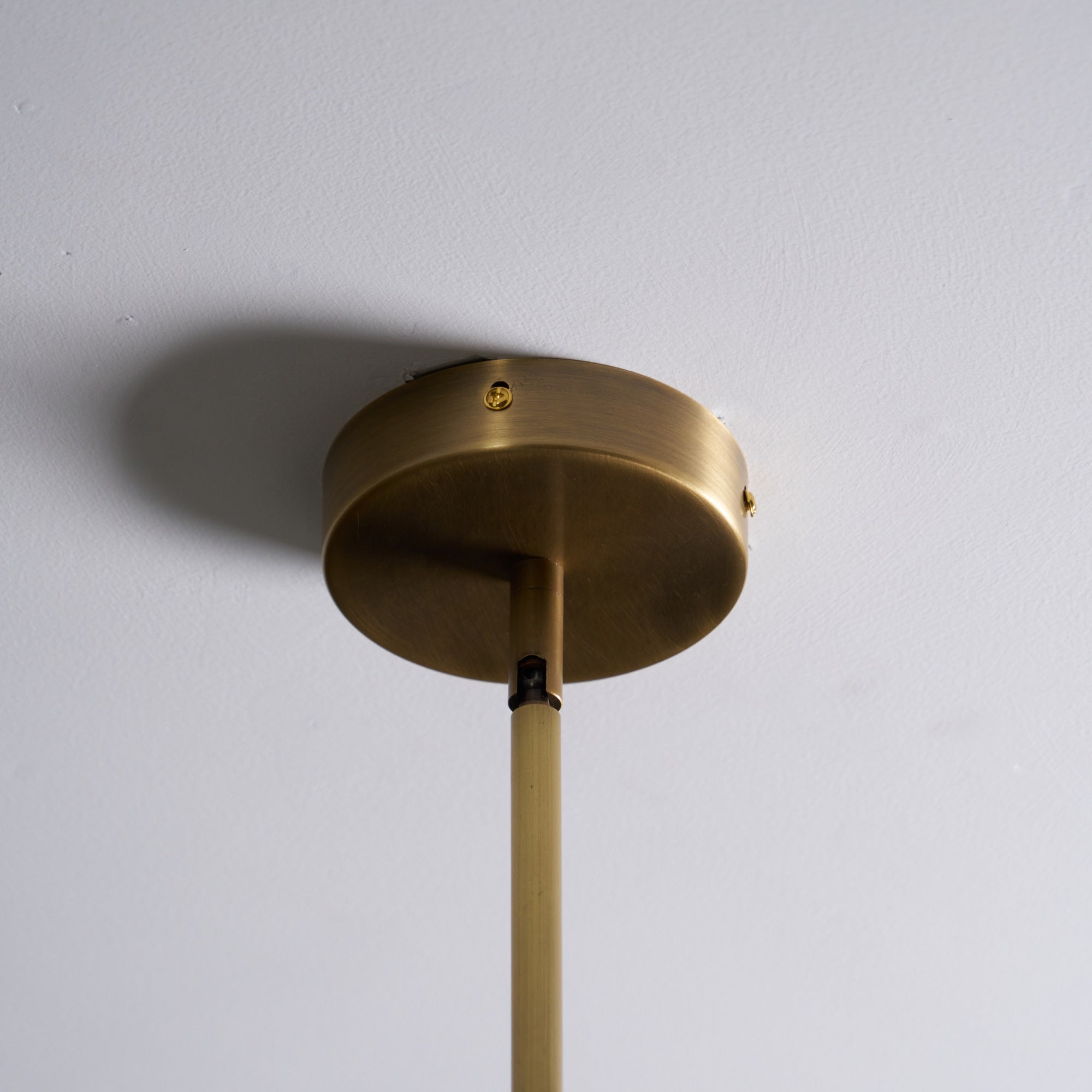 Lustra Chandelier Brass Curved Beige Linear - Letslighting