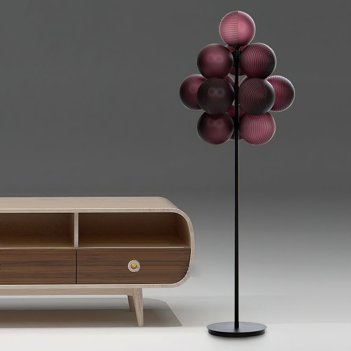 Nyrain Glass Artistic Floor Lamp - Letslighting