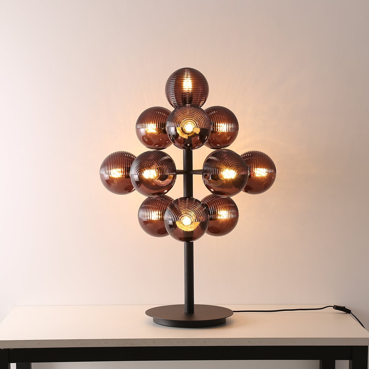 Wesley Modern Glass Table Lamp - Letslighting