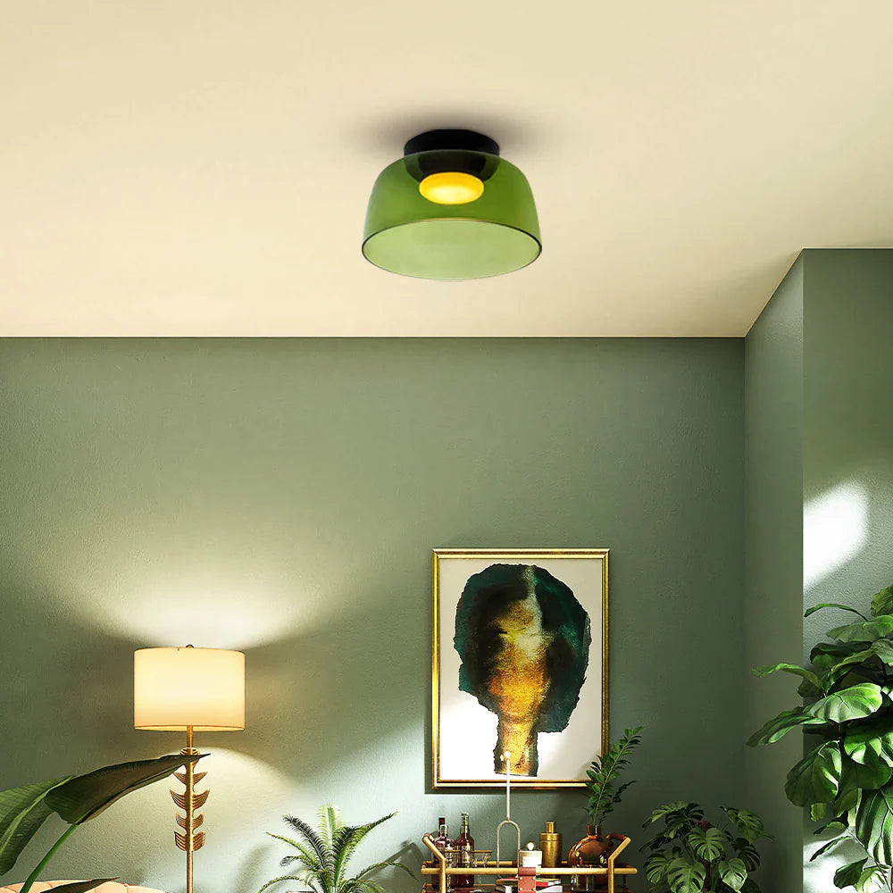 Valentina Modern Simple Creative Glass Flush Mount Ceiling Light - Letslighting