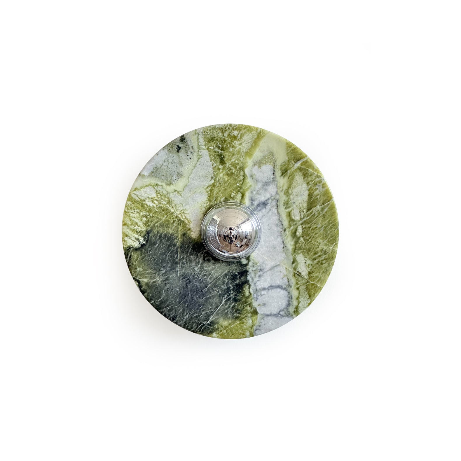 Evvarel Modern Minimalist Green Marble Sconce Wall Lamp - Letslighting