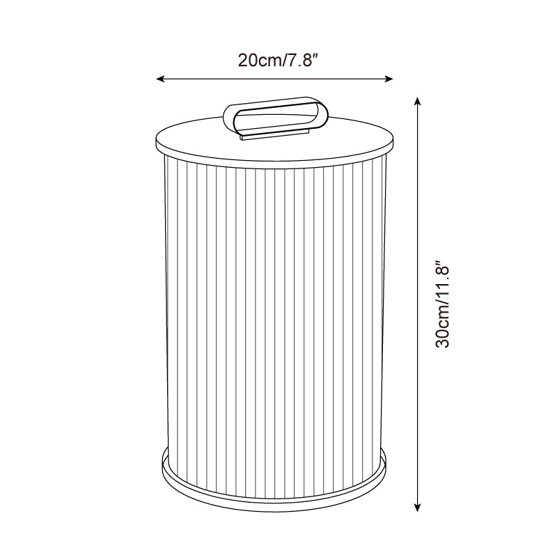 Greta Outdoor Lamp Stainless Steel Cylinder Modern - Letslighting